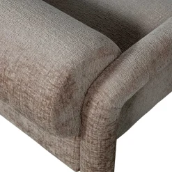 Online Wohnen Cooler Designer Sessel in Beige Samt - Sestron