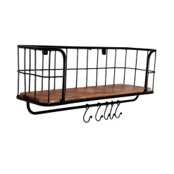 Discount Wohnen Cooles Industrial Style Regal aus Recyclingholz - Galatea
