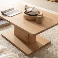 Clearance Wohnen Couch Säulentisch in Asteiche Hell - Azzurian