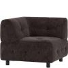 Best Wohnen Couch-Eckmodul in Graubraun & Schwarz - Sundini