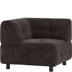 Best Wohnen Couch-Eckmodul in Graubraun & Schwarz - Sundini