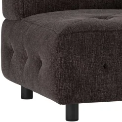 Best Wohnen Couch-Eckmodul in Graubraun & Schwarz - Sundini