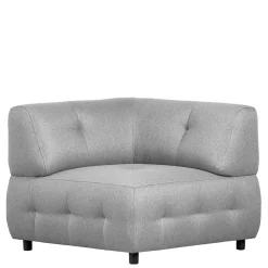 Best Wohnen Couch-Eckmodul in Graubraun & Schwarz - Sundini