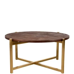 Clearance Wohnen Couchtisch aus Mangoholz in Dunkelbraun - Estellos