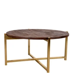 Clearance Wohnen Couchtisch aus Mangoholz in Dunkelbraun - Estellos