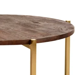Clearance Wohnen Couchtisch aus Mangoholz in Dunkelbraun - Estellos