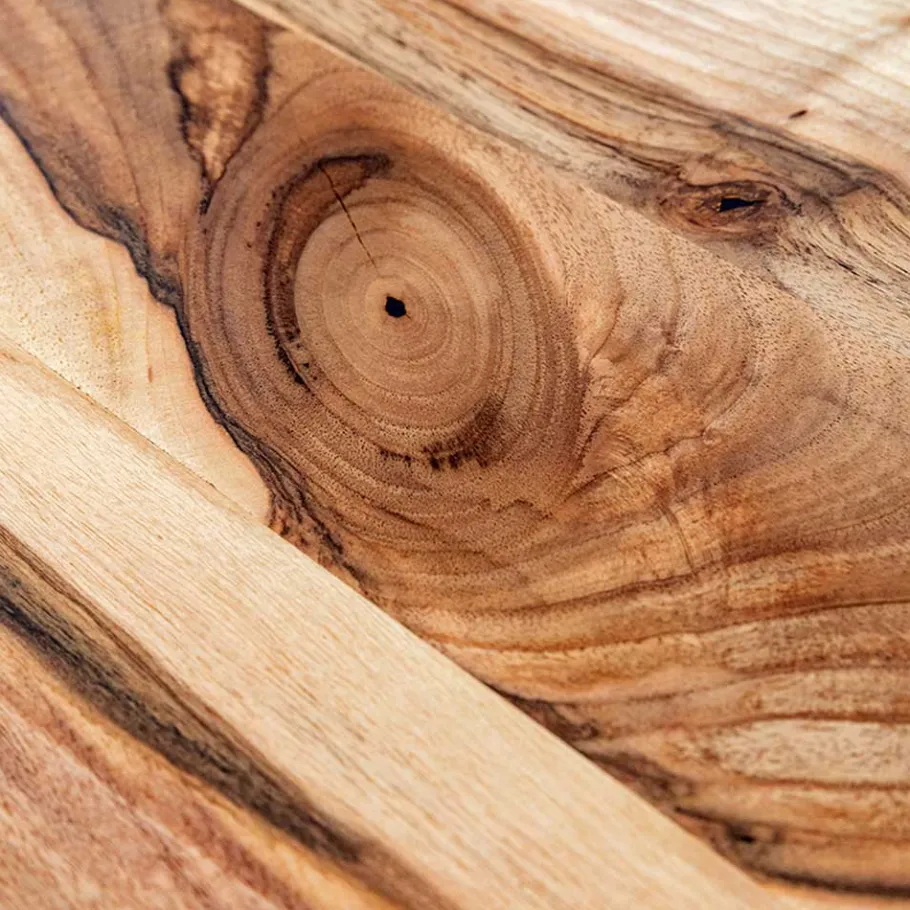 New Wohnen Couchtisch aus Massivholz Nussbaum - Continento