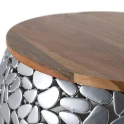 Sale Wohnen Couchtisch Duo aus Mangoholz - Ceano (zweiteilig)