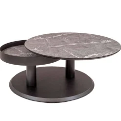 New Wohnen Couchtisch mit zwei Platten verdrehbar - Lachea