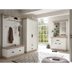 Discount Wohnen Country Flurmöbel Kombi Set - Nedita (fünfteilig)