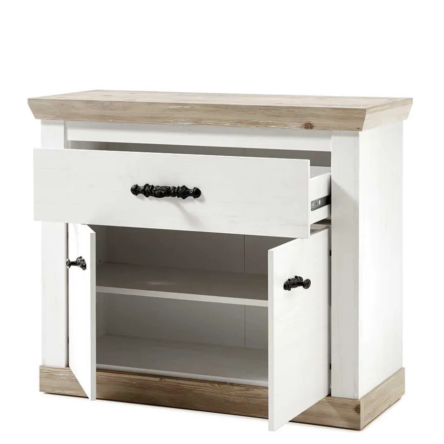 Discount Wohnen Country Flurmöbel Kombi Set - Nedita (fünfteilig)
