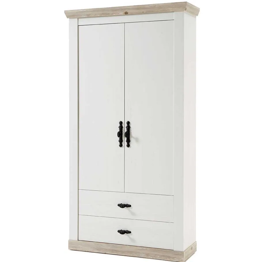 Discount Wohnen Country Flurmöbel Kombi Set - Nedita (fünfteilig)