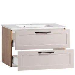 Online Wohnen Country Style Badezimmermöbel Set - Trioto (vierteilig)