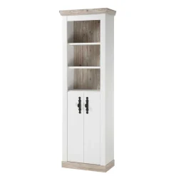 Hot Wohnen Country Style Badschrank 200 cm hoch - Doules