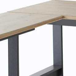 Online Wohnen Country Style Eckschreibtisch zweifarbig - Joe