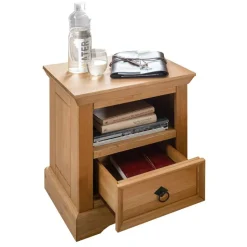 Hot Wohnen Country Style Nachtkommode 48x60x39 cm - Voeca
