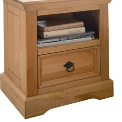 Hot Wohnen Country Style Nachtkommode 48x60x39 cm - Voeca