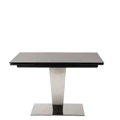 Discount Wohnen Design Ausziehtisch aus Glas und Keramik - Lagorene