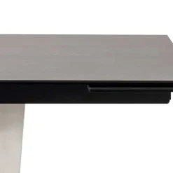 Discount Wohnen Design Ausziehtisch aus Glas und Keramik - Lagorene