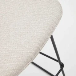 Sale Wohnen Design Barstühle in Beige & Schwarz - Heats (2er Set)