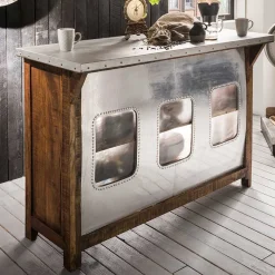 Hot Wohnen Design Bartresen im Flugzeug Look - Nanylea