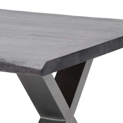Best Wohnen Design Baumkanten-Couchtisch in Grau - Siestago