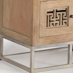 Discount Wohnen Design Bücherregal aus Mangobaum Massivholz - Valuta