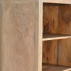 Discount Wohnen Design Bücherregal aus Mangobaum Massivholz - Valuta