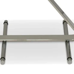 Clearance Wohnen Design Beistelltisch aus Acryl in Weiß - Johnny