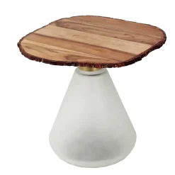 Best Wohnen Design Beistelltisch aus rustikaler Akazie - Colles