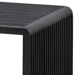 Discount Wohnen Design Beistelltisch Duo in Schwarz - Bagaci (zweiteilig)
