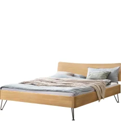 Hot Wohnen Design Bett aus hell geölter Eiche - Promenada
