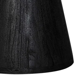 Clearance Wohnen Design Couchtisch in Schwarz Massivholz - Standing
