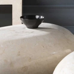 New Wohnen Design Couchtisch Ionella in Creme Weiß