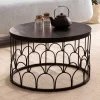 New Wohnen Design Couchtisch mit Ringgestell - Heraklion