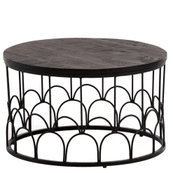 New Wohnen Design Couchtisch mit Ringgestell - Heraklion