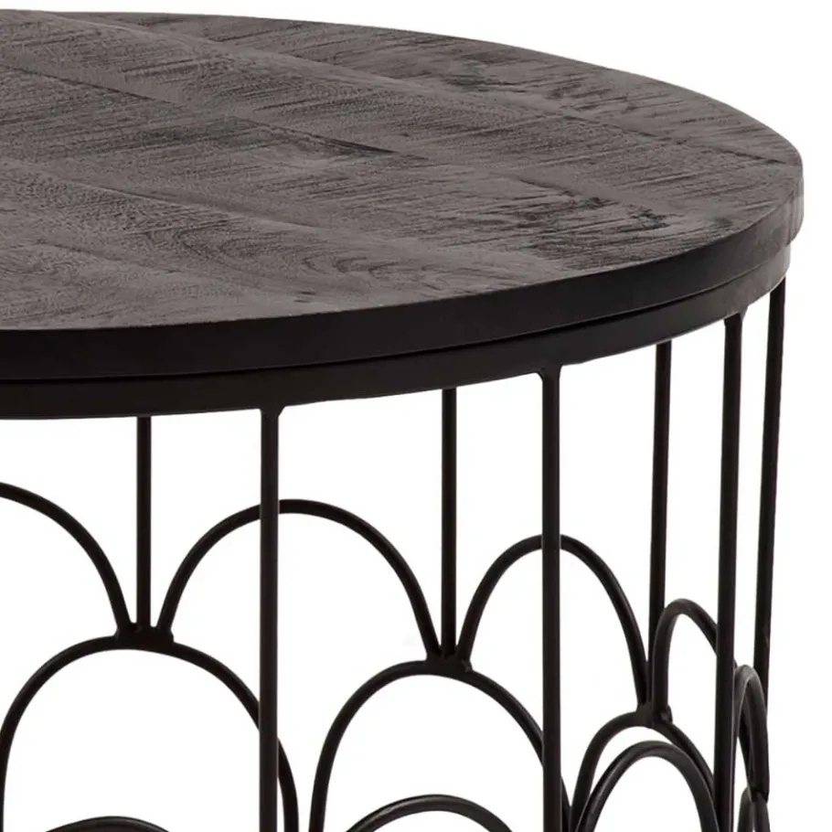 New Wohnen Design Couchtisch mit Ringgestell - Heraklion