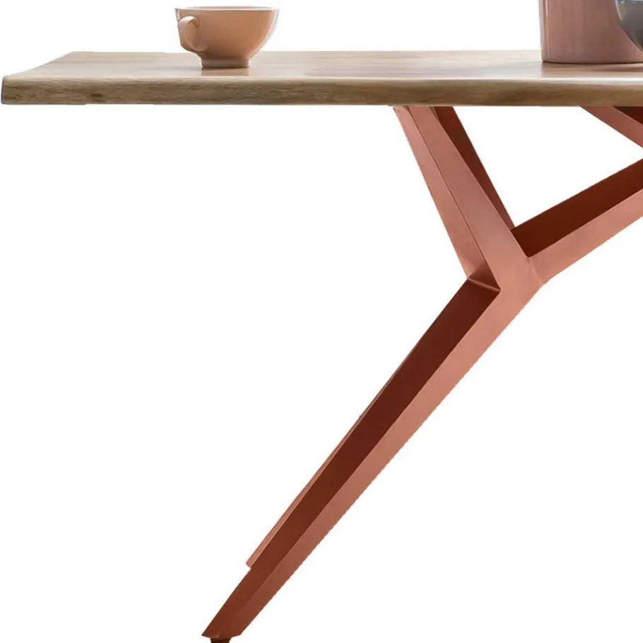 Wohnen Design Esstisch aus gewachstem Holz Akazie - Prayer