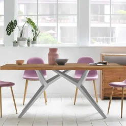 Outlet Wohnen Design Esstisch aus Recyclingholz Teak - Cemido