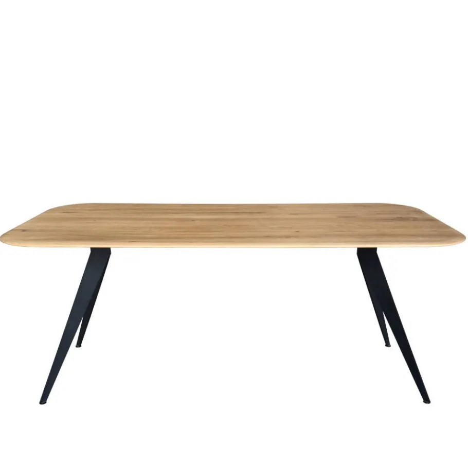 Discount Wohnen Design Esstisch aus Wildeiche Massivholz - Vappo
