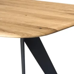 Discount Wohnen Design Esstisch aus Wildeiche Massivholz - Vappo