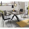 Online Wohnen Design Esstischgruppe als Set - Solida (fünfteilig)