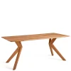 Discount Wohnen Design Esszimmertisch aus Wildeiche Natur geölt - Ovenciana