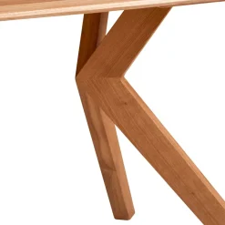 Discount Wohnen Design Esszimmertisch aus Wildeiche Natur geölt - Ovenciana
