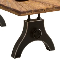 Discount Wohnen Design Esszimmertisch aus Teak Recyclingholz - Rensing