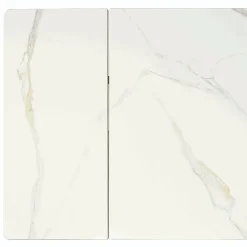Wohnen Design Esszimmertisch in Marmoroptik - Yoran