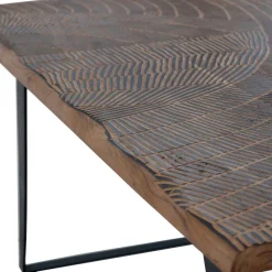 Sale Wohnen Design Esszimmertisch mit Baumkante Akazie - Merlan