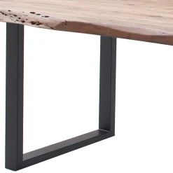 Hot Wohnen Design Esszimmertisch mit Baumkante Akazie - Vincentro