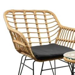Outlet Wohnen Design Garten Sitzgruppe für Zwei - Kolage (dreiteilig)