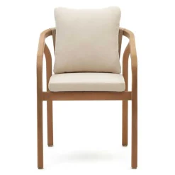 Online Wohnen Design Gartenstühle mit Armlehnen - Faneto (4er Set)